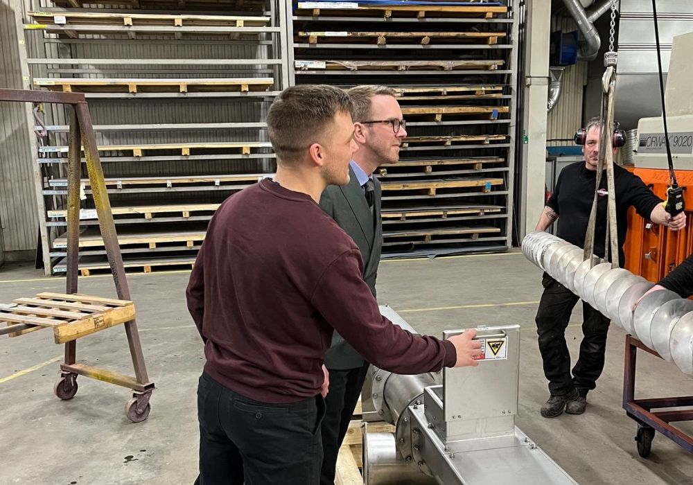 The Minister of Infrastructure and Housing visited Autofric